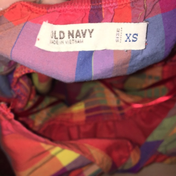 Old Navy Plaid Halter Dress size XS - Picture 3 of 3